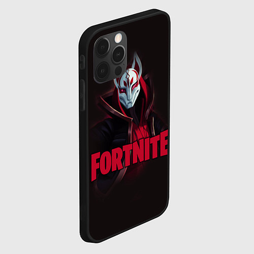 Чехол iPhone 12 Pro Fortnite / 3D-Черный – фото 2