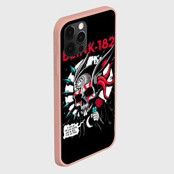 Чехол для iPhone 12 Pro Blink-182: Death Punk, цвет: 3D-светло-розовый — фото 2
