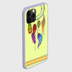 Чехол для iPhone 12 Pro Ловец снов, цвет: 3D-светло-сиреневый — фото 2
