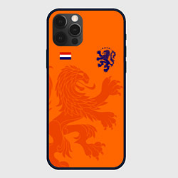 Чехол для iPhone 12 Pro Сборная Голландии, цвет: 3D-черный