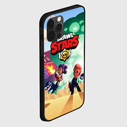 Чехол для iPhone 12 Pro Brawl Stars, цвет: 3D-черный — фото 2