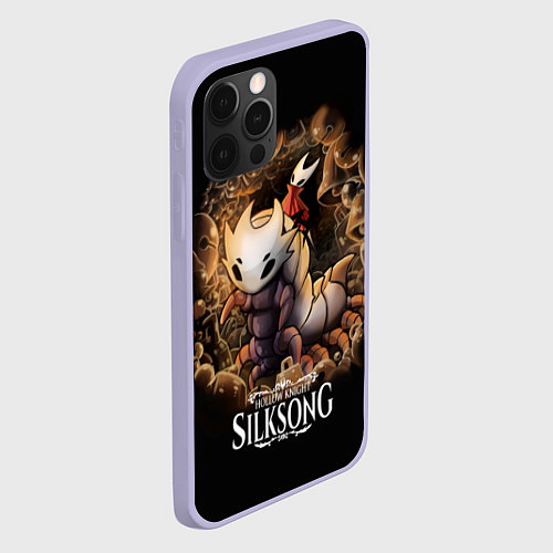 Чехол iPhone 12 Pro Hollow Knight: Silksong / 3D-Светло-сиреневый – фото 2