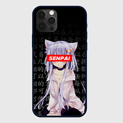 Чехол для iPhone 12 Pro SENPAI ANIME, цвет: 3D-черный