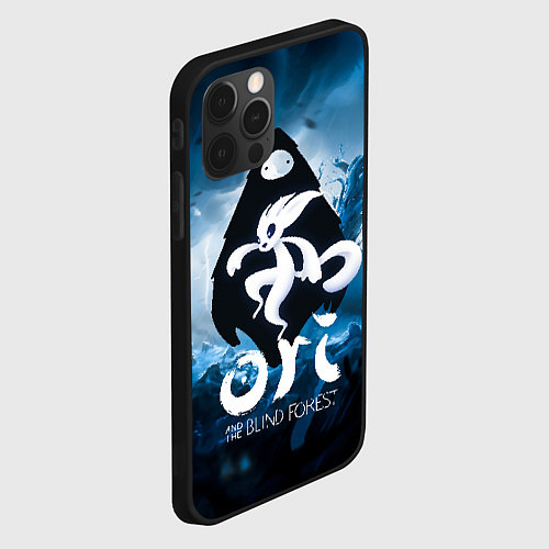 Чехол iPhone 12 Pro Ori logo game / 3D-Черный – фото 2