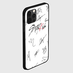 Чехол для iPhone 12 Pro STRAY KIDS АВТОГРАФЫ, цвет: 3D-черный — фото 2