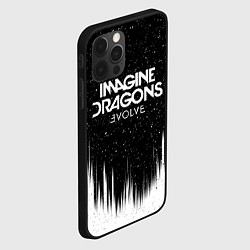 Чехол для iPhone 12 Pro IMAGINE DRAGONS, цвет: 3D-черный — фото 2