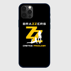 Чехол для iPhone 12 Pro Brazzers Casting-producer, цвет: 3D-черный