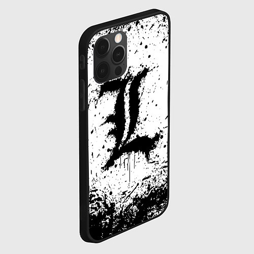 Чехол iPhone 12 Pro L textured / 3D-Черный – фото 2