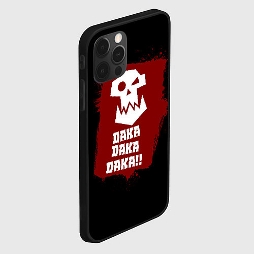 Чехол iPhone 12 Pro Daka-дакка: орки / 3D-Черный – фото 2