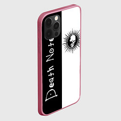 Чехол для iPhone 12 Pro Death Note 1, цвет: 3D-малиновый — фото 2