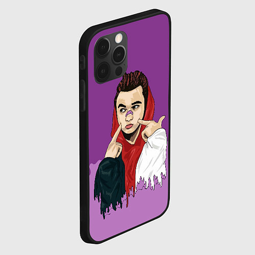Чехол iPhone 12 Pro GONE Fludd / 3D-Черный – фото 2