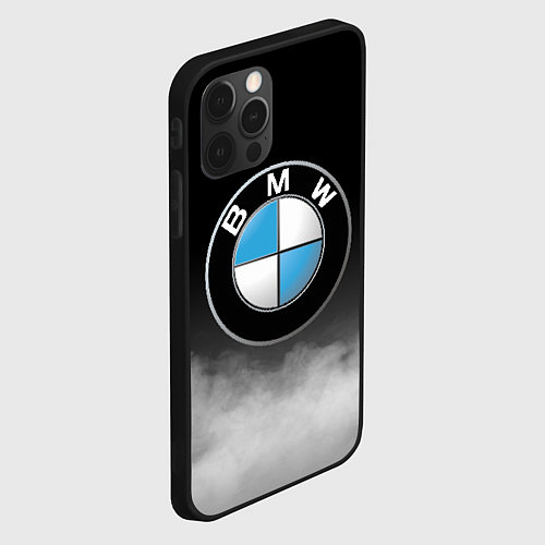 Чехол iPhone 12 Pro BMW / 3D-Черный – фото 2