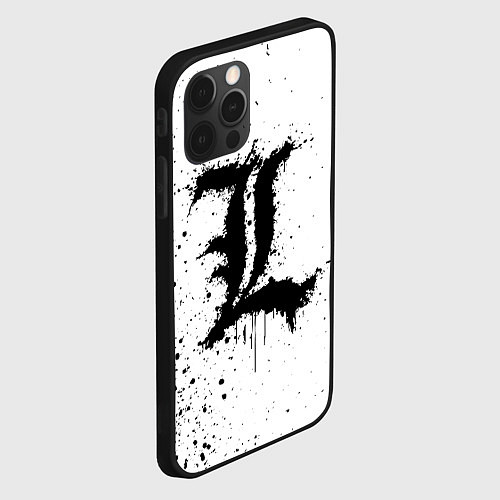 Чехол iPhone 12 Pro Рюга Хидэки / 3D-Черный – фото 2