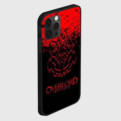 Чехол iPhone 12 Pro Overlord / 3D-Черный – фото 2