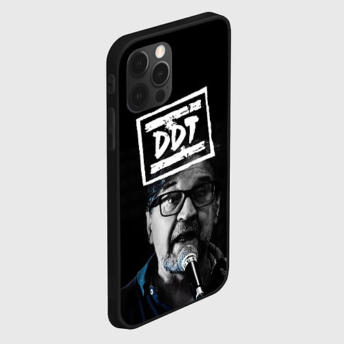 Чехол iPhone 12 Pro ДДТ / 3D-Черный – фото 2