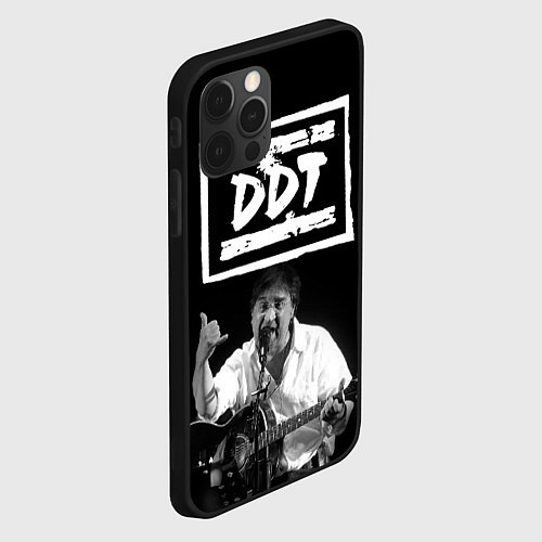 Чехол iPhone 12 Pro ДДТ / 3D-Черный – фото 2