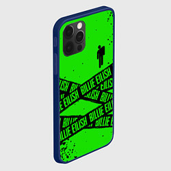 Чехол для iPhone 12 Pro BILLIE EILISH: Green & Black Tape, цвет: 3D-тёмно-синий — фото 2