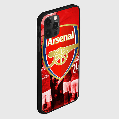 Чехол iPhone 12 Pro Arsenal / 3D-Черный – фото 2