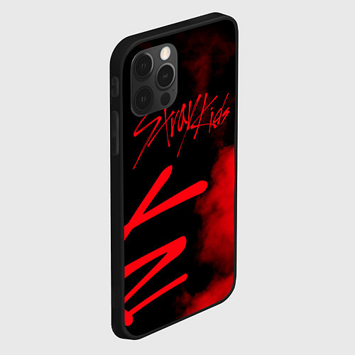 Чехол iPhone 12 Pro Stray Kids / 3D-Черный – фото 2