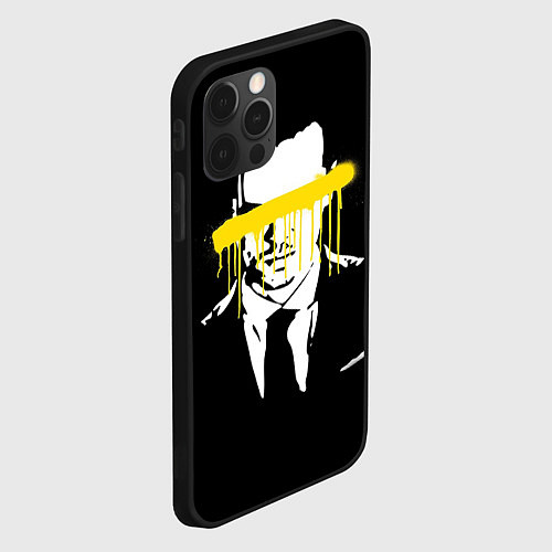 Чехол iPhone 12 Pro Sherlock / 3D-Черный – фото 2