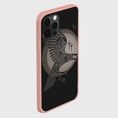 Чехол iPhone 12 Pro Vikings / 3D-Светло-розовый – фото 2