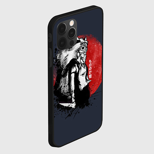 Чехол iPhone 12 Pro Принцесса Мононоке / 3D-Черный – фото 2