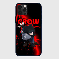 Чехол для iPhone 12 Pro Brawl Stars CROW, цвет: 3D-черный