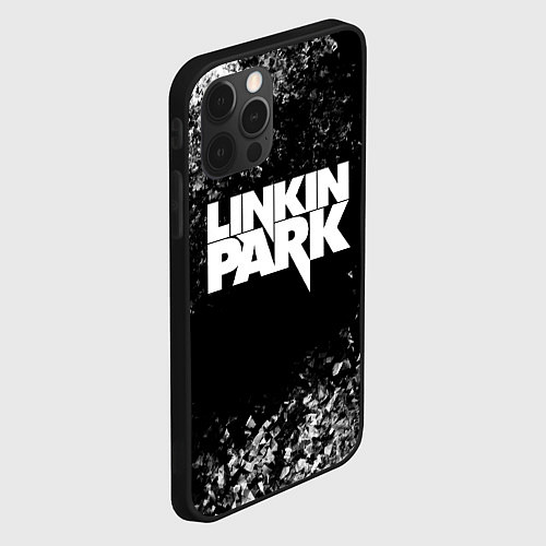 Чехол iPhone 12 Pro Linkin Park / 3D-Черный – фото 2