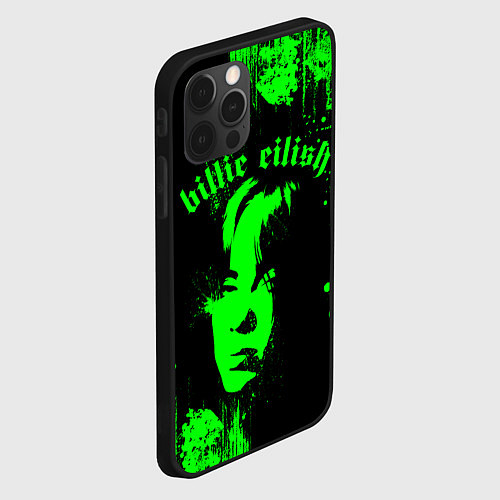 Чехол iPhone 12 Pro Billie eilish / 3D-Черный – фото 2