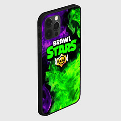 Чехол для iPhone 12 Pro BRAWL STARS, цвет: 3D-черный — фото 2