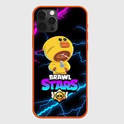 Чехол для iPhone 12 Pro BRAWL STARS SALLY LEON, цвет: 3D-красный