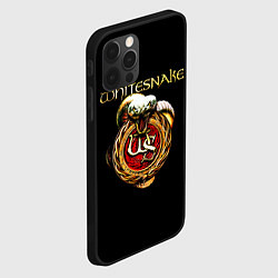 Чехол для iPhone 12 Pro Whitesnake, цвет: 3D-черный — фото 2