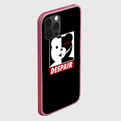 Чехол для iPhone 12 Pro Monokuma, цвет: 3D-малиновый — фото 2