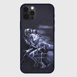 Чехол для iPhone 12 Pro Fencer, цвет: 3D-черный