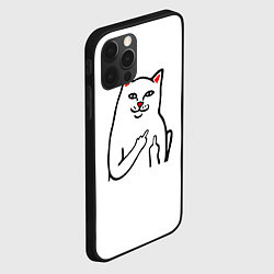 Чехол для iPhone 12 Pro Meme Cat, цвет: 3D-черный — фото 2