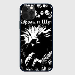 Чехол для iPhone 12 Pro Король и Шут Анархия, цвет: 3D-черный