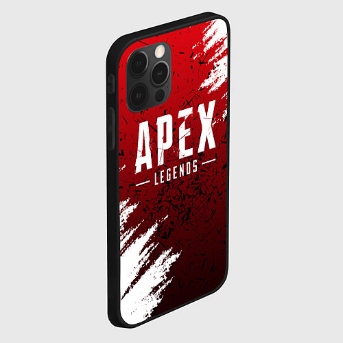 Чехол iPhone 12 Pro APEX LEGENDS / 3D-Черный – фото 2