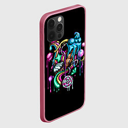 Чехол для iPhone 12 Pro Сладкий принт, цвет: 3D-малиновый — фото 2
