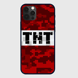 Чехол для iPhone 12 Pro MINECRAFT TNT, цвет: 3D-черный