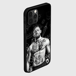 Чехол для iPhone 12 Pro CONOR McGREGOR, цвет: 3D-черный — фото 2