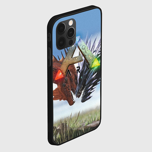 Чехол iPhone 12 Pro Ark Survival Evolved / 3D-Черный – фото 2