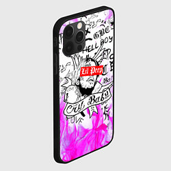 Чехол для iPhone 12 Pro LIL PEEP, цвет: 3D-черный — фото 2