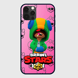 Чехол для iPhone 12 Pro Brawl stars, цвет: 3D-черный