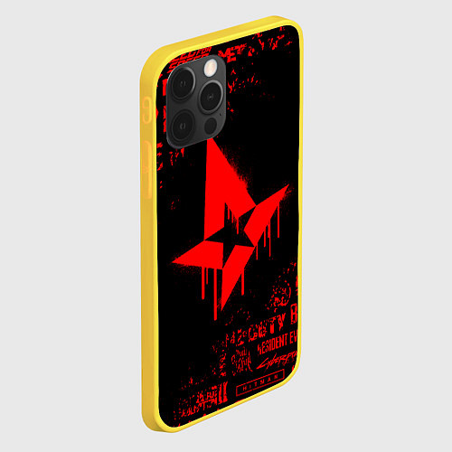 Чехол iPhone 12 Pro ASTRALIS / 3D-Желтый – фото 2