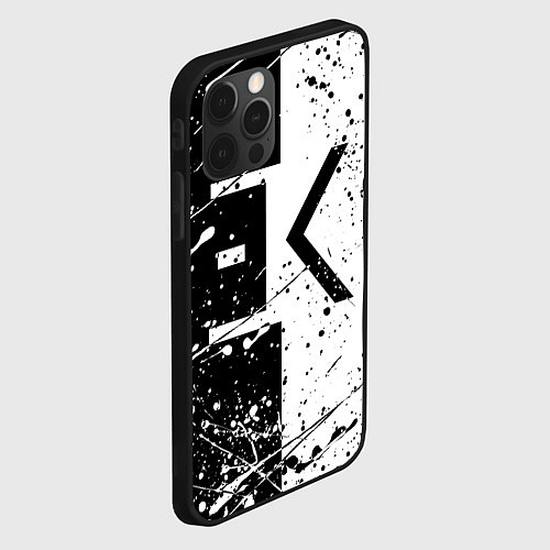 Чехол iPhone 12 Pro ЕГОР КРИД / 3D-Черный – фото 2