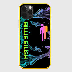 Чехол для iPhone 12 Pro BILLIE EILISH, цвет: 3D-желтый