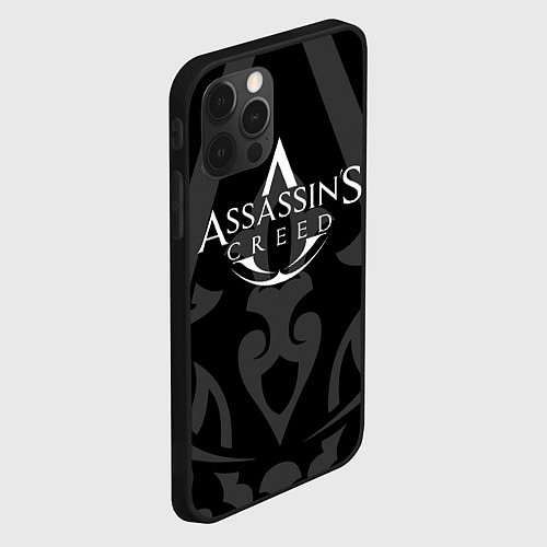 Чехол iPhone 12 Pro Assassin’s Creed / 3D-Черный – фото 2