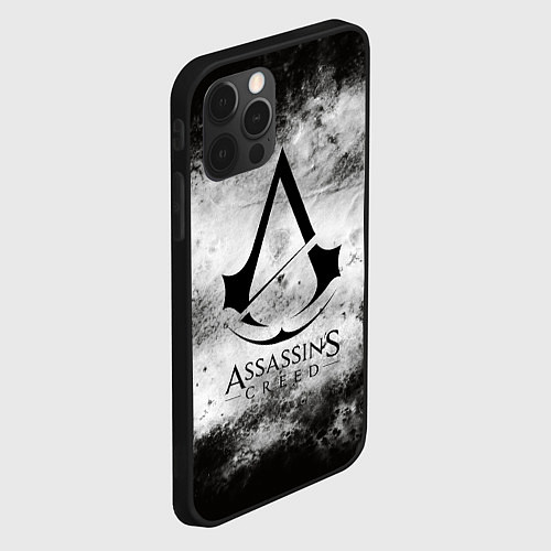 Чехол iPhone 12 Pro Assassin’s Creed / 3D-Черный – фото 2