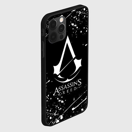 Чехол iPhone 12 Pro ASSASSINS CREED / 3D-Черный – фото 2