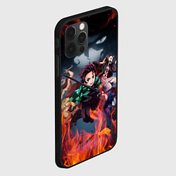 Чехол для iPhone 12 Pro KIMETSU NO YAIBA, цвет: 3D-черный — фото 2